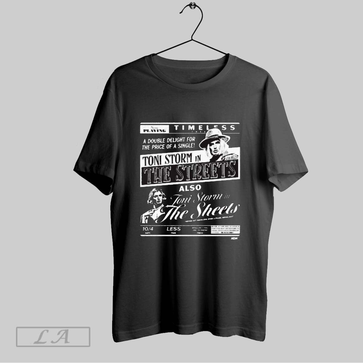 Original Toni Storm Streets Double Delight Price Singer TShirt Retro