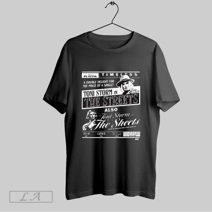 Original Toni Storm Streets Double Delight Price Singer TShirt Retro