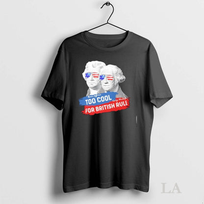 Original Too British Rule Jefferson And Washington Tank Top Elegant