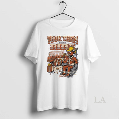 Original Took Them Ride Texas Longhorns Tank Top Designer Outfit