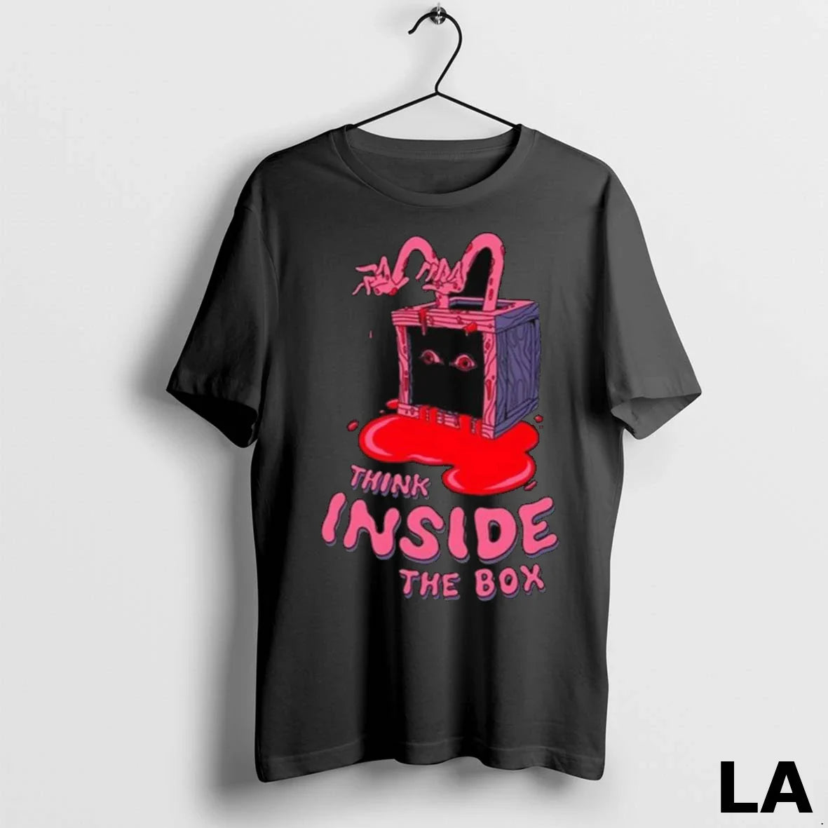 Original Topatoco Think Inside Box Long Sleve Long Sleeve Premium Art