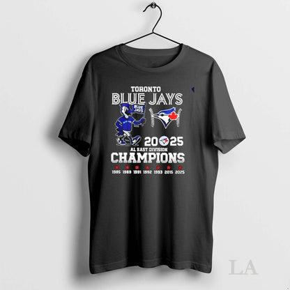 Original Toronto Blue Jay Al Central Division Champions 2025 Long