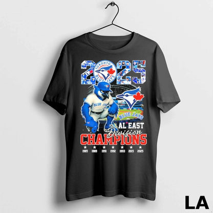 Original Toronto Blue Jays 2025 Al East Division Champions Mlb Mascot
