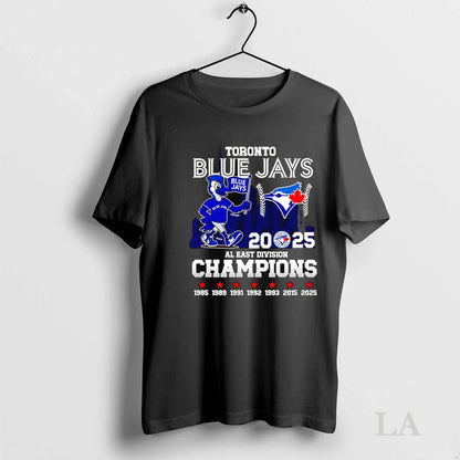 Original Toronto Blue Jays 2025 Al East Division Champions Mascot