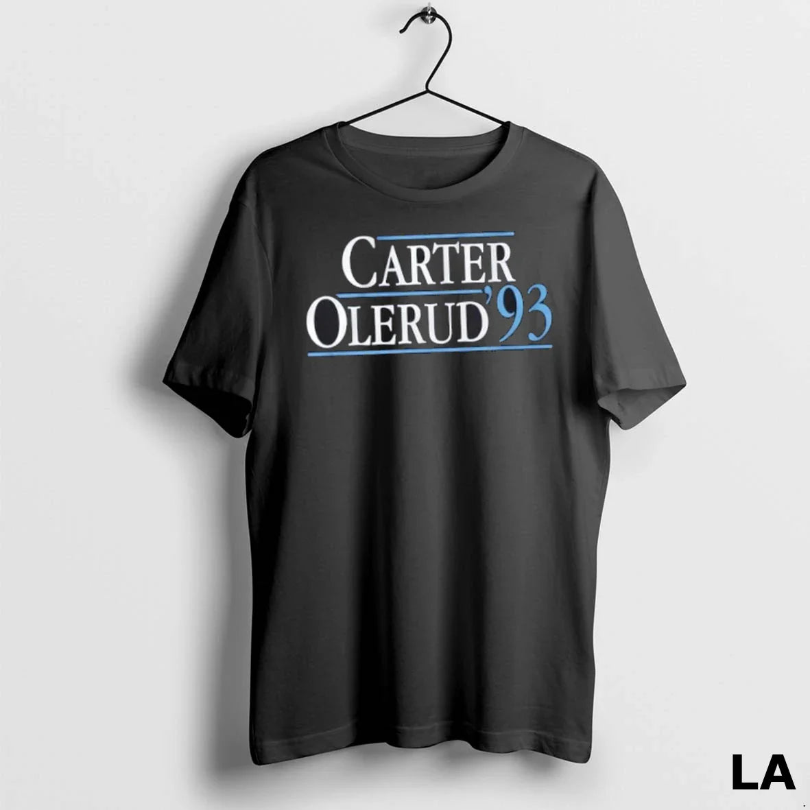 Original Toronto Blue Jays Baseball Carter Olerud 93 Tee Designer