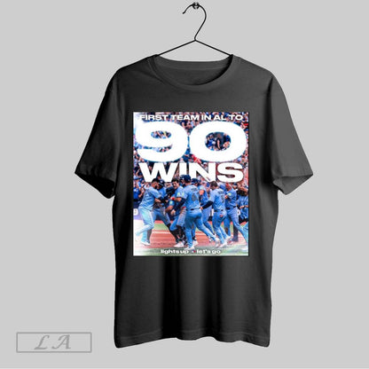 Original Toronto Blue Jays First Team Al To 90 Wins Lights Up Lets Go