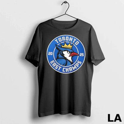 Original Toronto Blue Jays Baseball 2025 East Champs Crown Mascot
