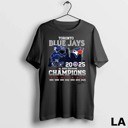 Original Toronto Blue Jays Mascot Al East Division Champions Tee