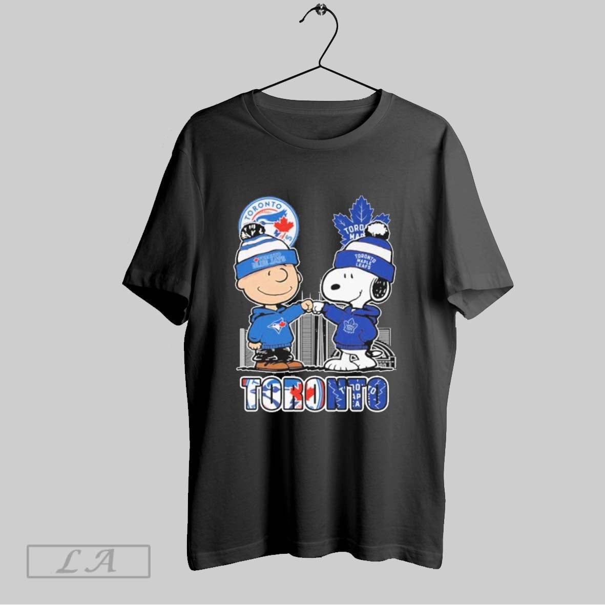 Original Toronto Snoopy Fist Bump Charlie Brown Blue Jays And Maple