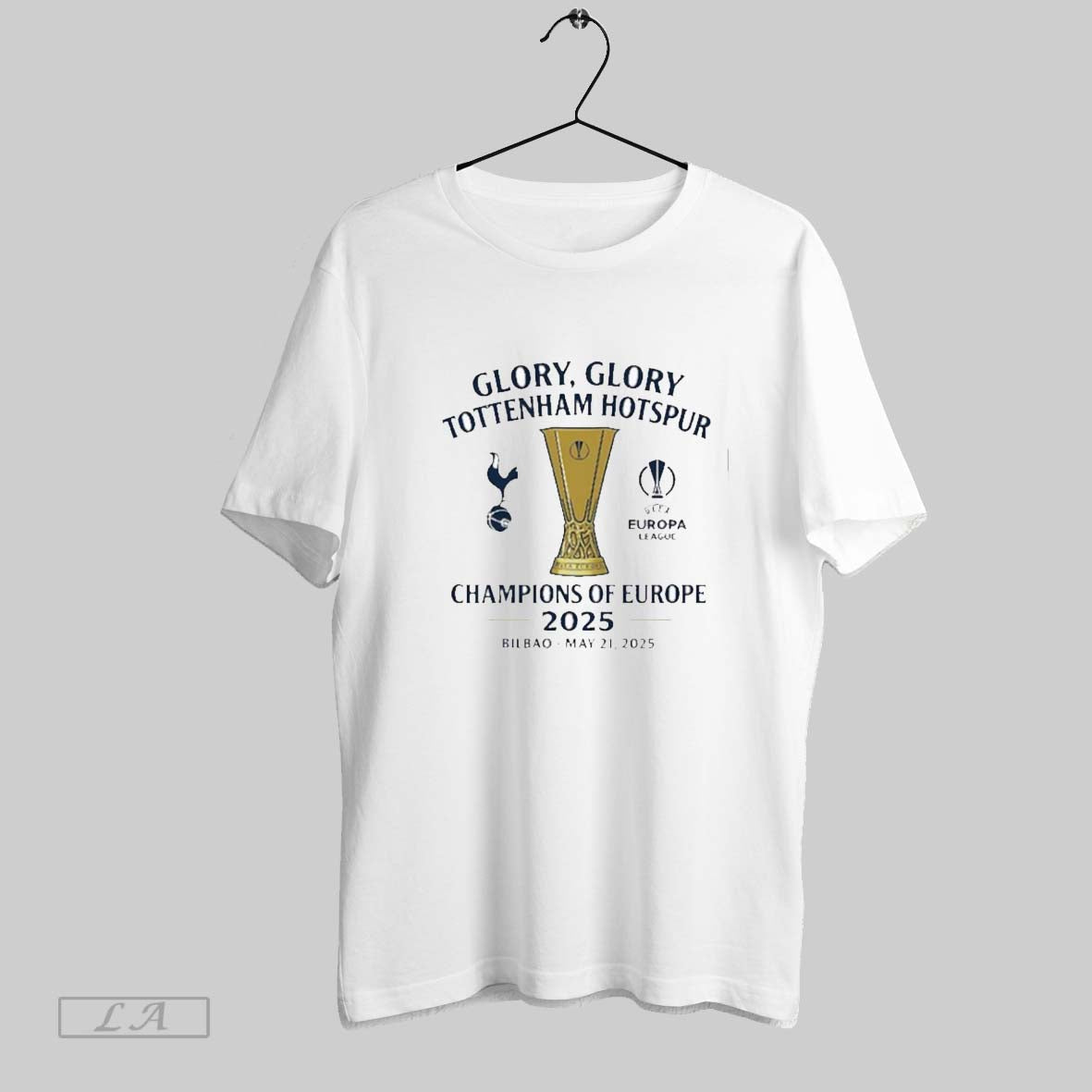Original Tottenham Hotspur Europa League Champions 2025 Long Sleeve