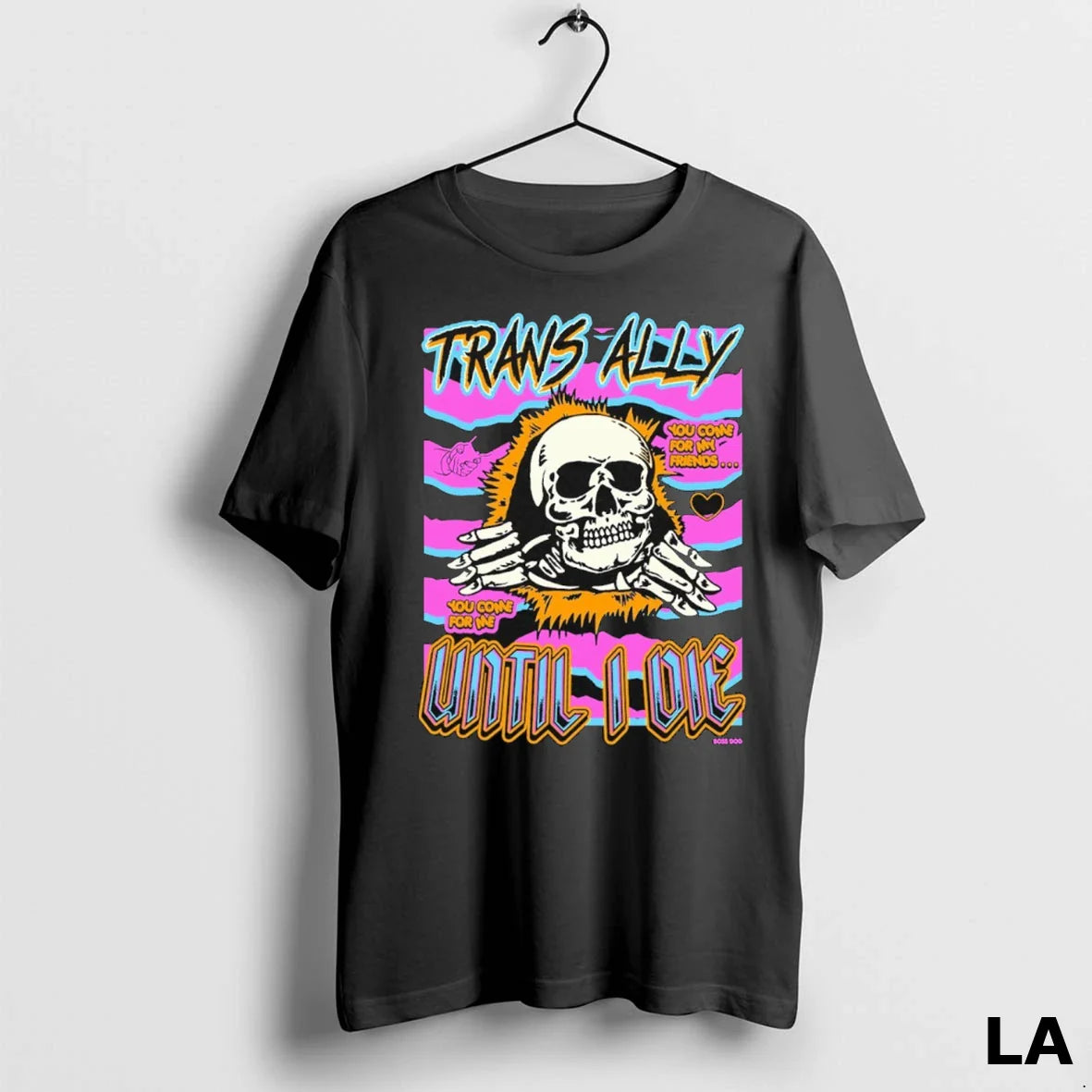 Original Trans Ally Until I Die Tank Top Modern Style