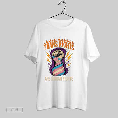 Original Trans Rights Are Human Rights Long Sleeve Stylish Style