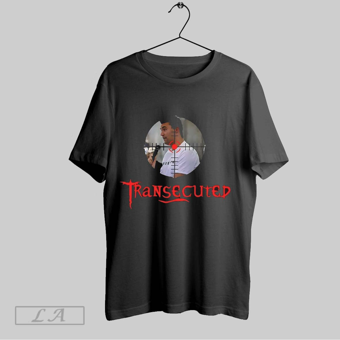 Original Transecuted Charlie Kirk Divinity V Neck Long Sleeve