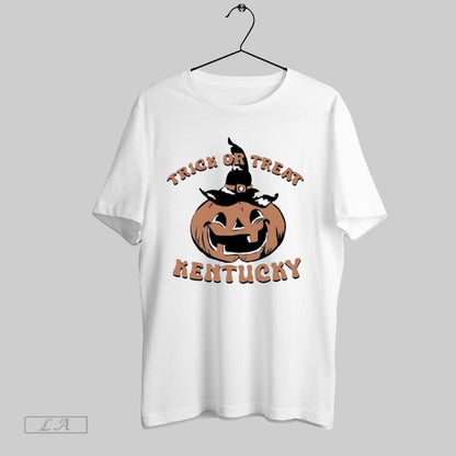 Original Trick Or Treat Kentucky Pumpkin Halloween Sweatshirt