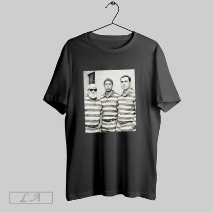 Original Trio Mugshot Photo Hoodie Modern Outfit