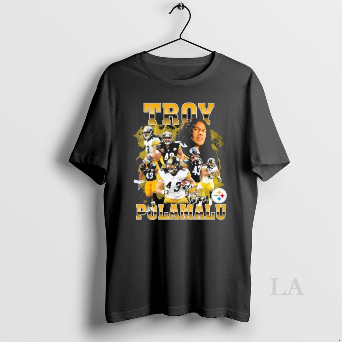 Original Troy Polamalu Player Signature Hoodie Trendy Gift