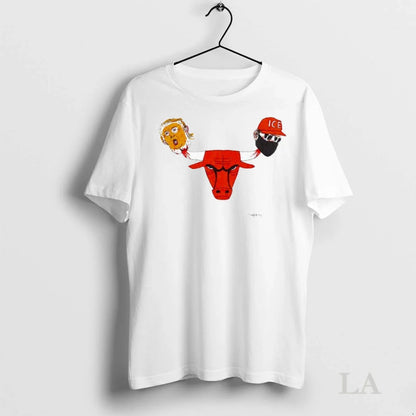 Original Trump Ice Chicago Bulls Head Tee Classic Outfit