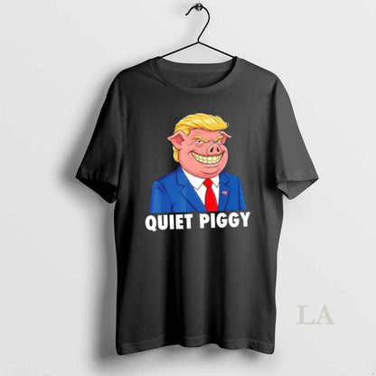 Original Trump Quiet Piggy Quiet Piggy Caricature Sweatshirt Designer