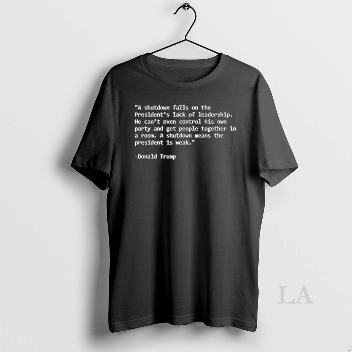 Original Trump Shutdown Falls Presidents Lack Leadership Sweatshirt