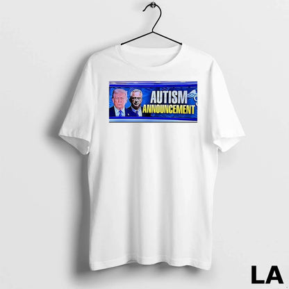 Original Trump And Tylenol Autism Announcement TShirt Premium Art