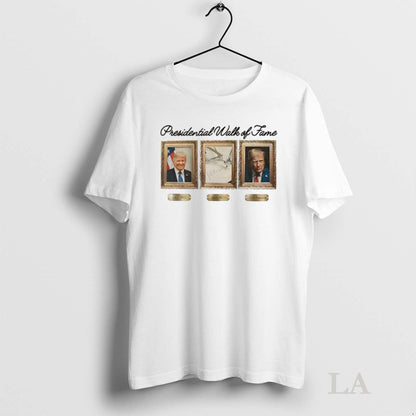 Original Trump Presidential Parody Walk Fame Political Shirt Retro