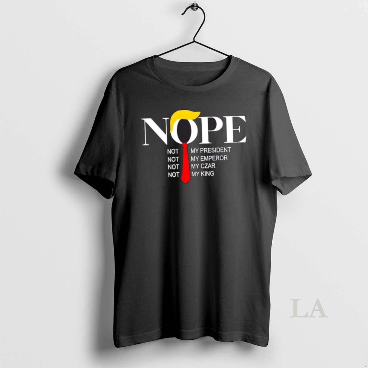 Original Trump Hair Nope Not My President Emperor Czar King Tank Top