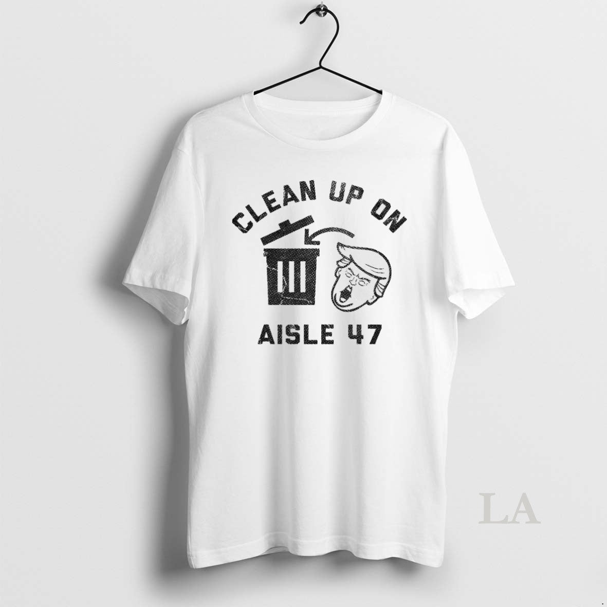 Original Trump Trash Clean Up Aisle 47 Tee Vintage Fashion