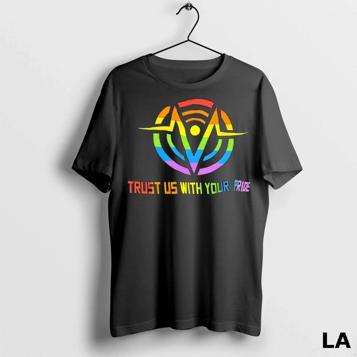 Original Trust Us Your Pride Lgbt Logo Long Sleeve Premium Apparel