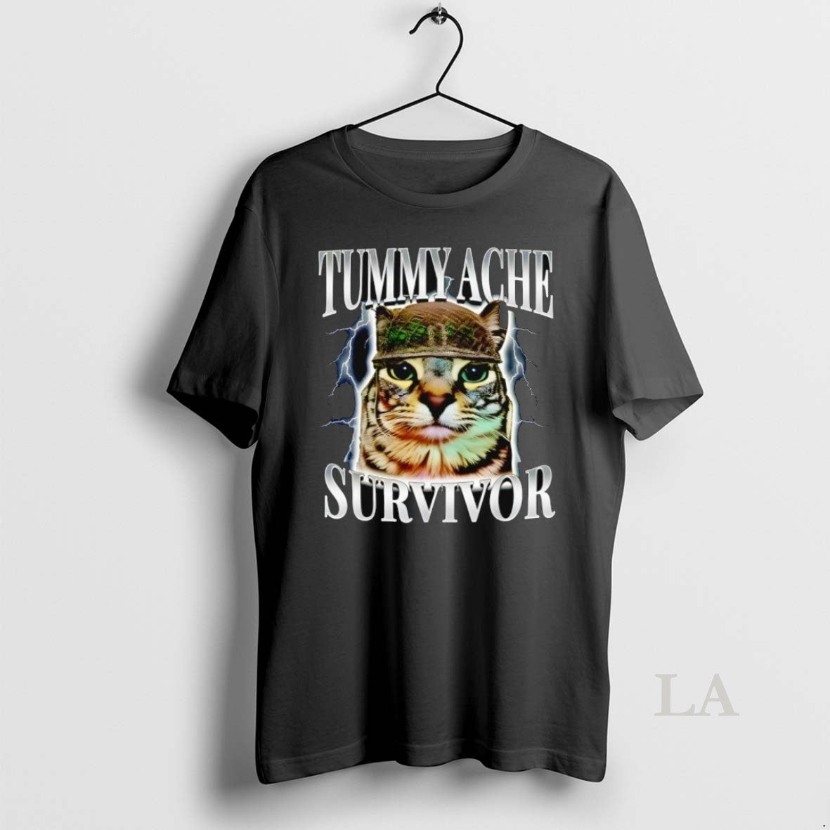 Original Tummy Ache Survivor Cat Sweatshirt Unique Apparel