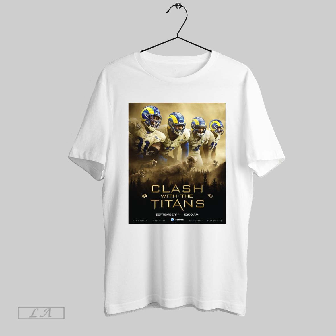 Original Tuner Verse Durant And Speights Los Angeles Rams Clash