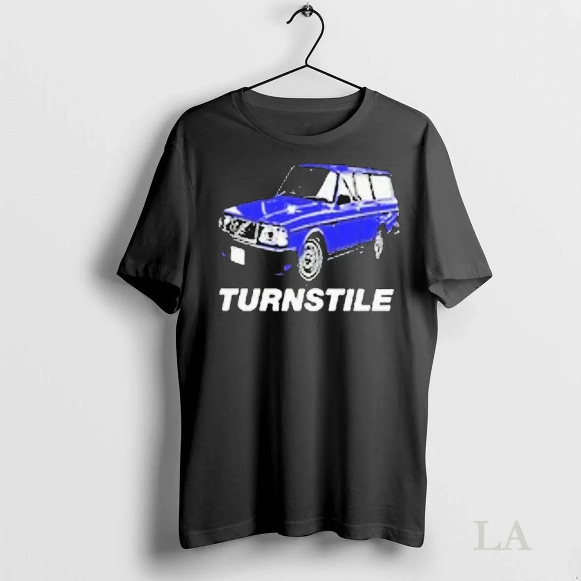 Original Turnstile 2025 Tour Blue Car Never Enough TShirt Exclusive