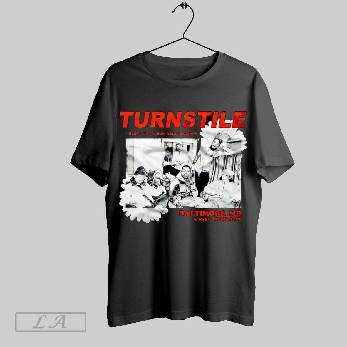 Original Turnstile Rock Music Band Merch Glow Album TShirt Trendy Look