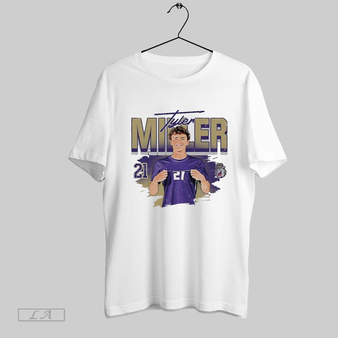 Original Tyler Miller 21 James Madison University Mens Soccer Player