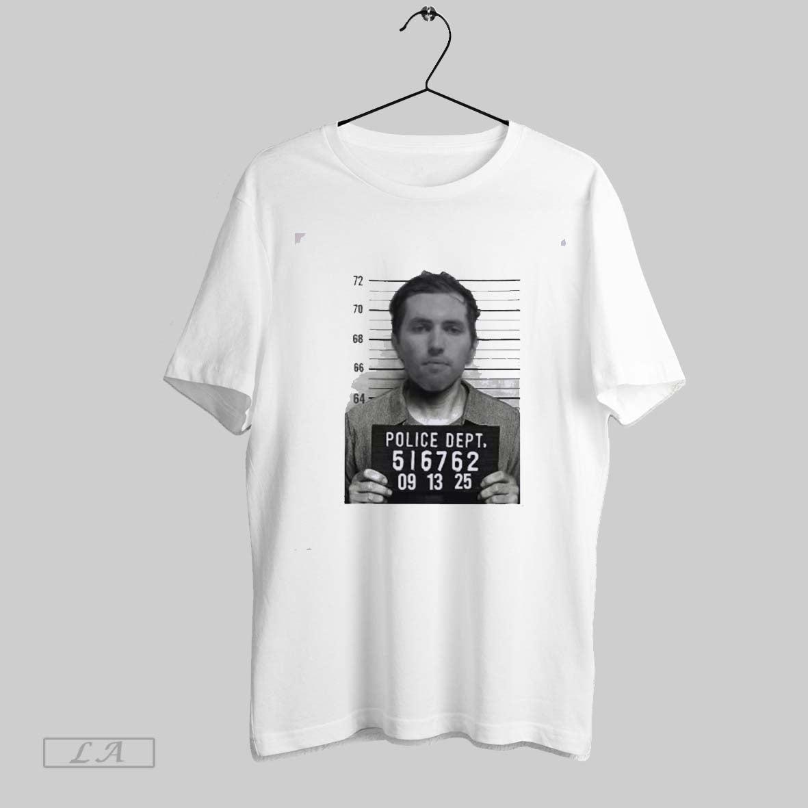 Original Tyler Robinson Mugshot Charlie Kirk Assassination Hoodie