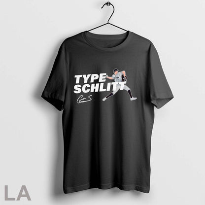 Original Type Schlitt Throwing Signature Yankees TShirt Trendy Gift