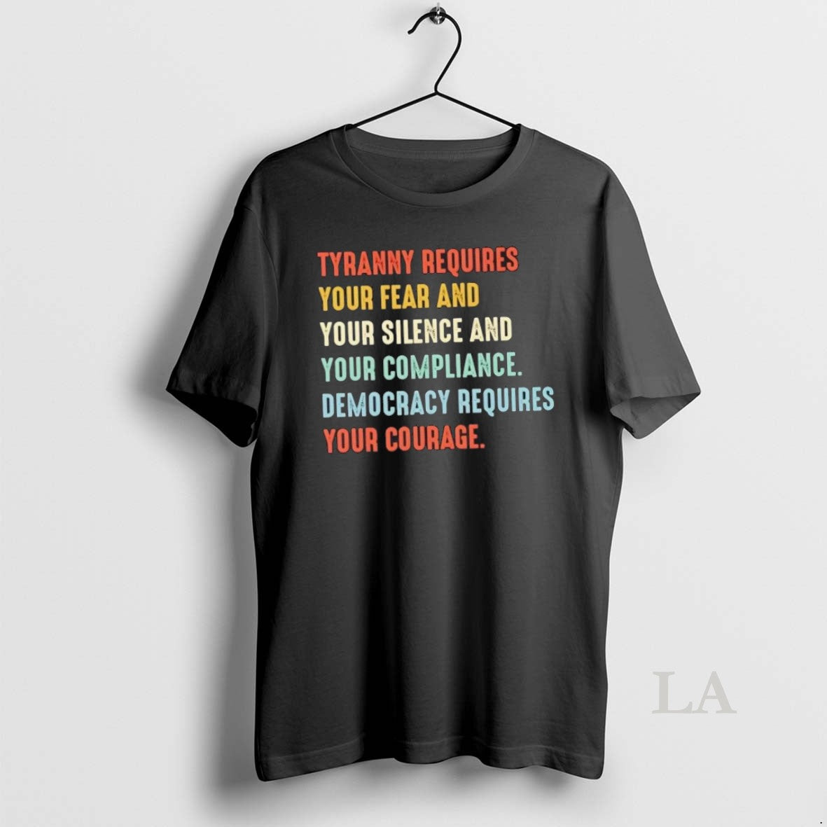 Original Tyranny Requires Your Fear And Your Silence And Your