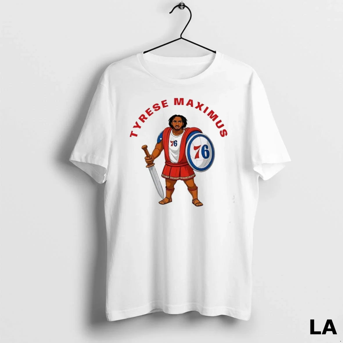 Original Tyrese Maximus Tyrese Maxey Philadelphia 76Ers Cartoon