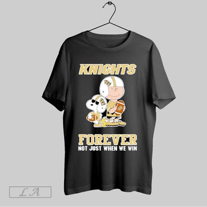 Original Ucf Knights Charlie Brown Cartoon Forever TShirt Elegant