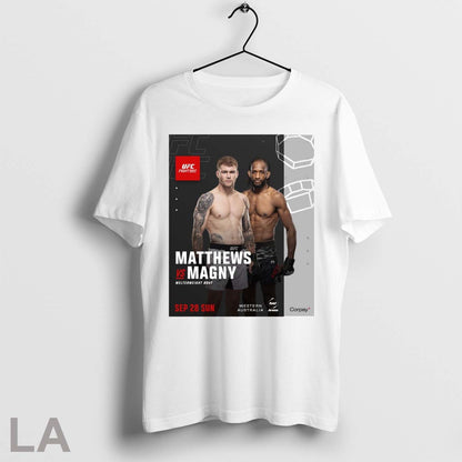 Original Ufc Fight Night Matthews Vs Magny Welterweight Bout Sunday
