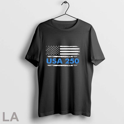 Original Usa 250 Flag Grunge American Bicentennial Tank Top Unique