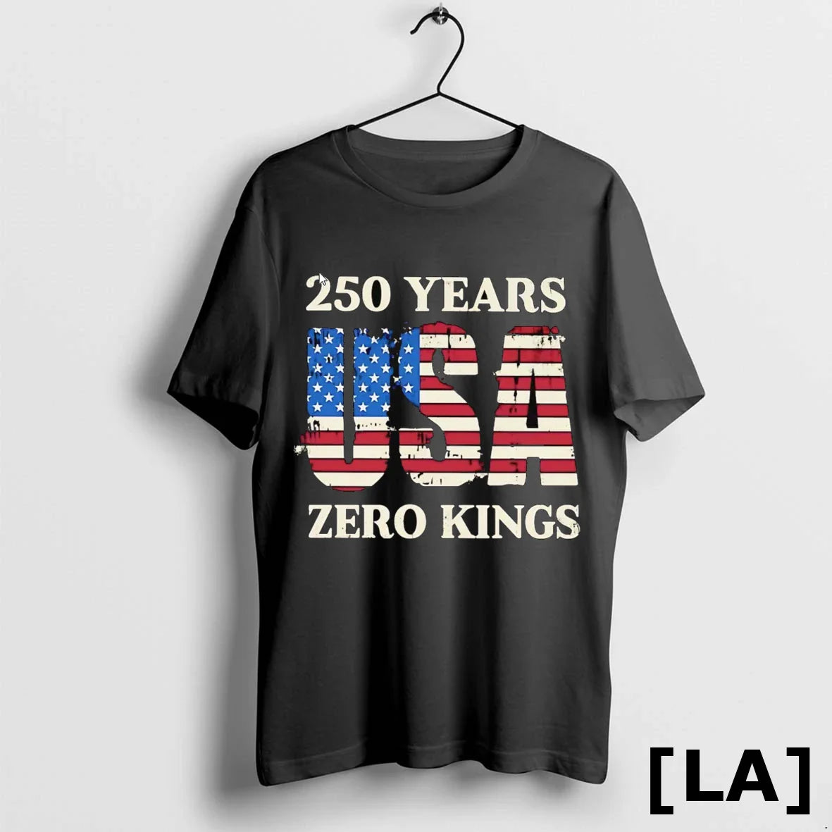 Original Usa 250 Years Zero Kings Tee Premium Collection