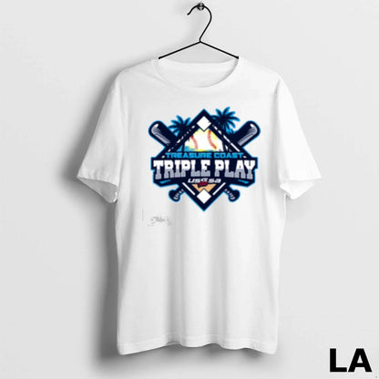 Original Usssa Treasure Coast Triple Play Oct 4 5 2025 Ladies Tee