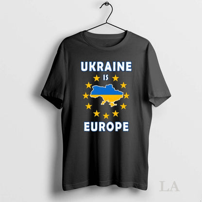 Original Ukraine Is Europe Flag Support Tank Top Authentic Style