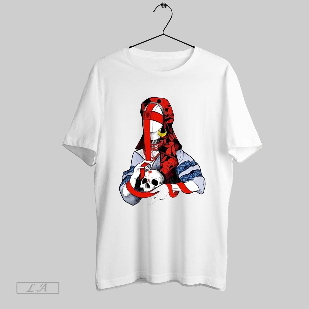 Original Ukrainian Motanka Fate Tee Designer Art