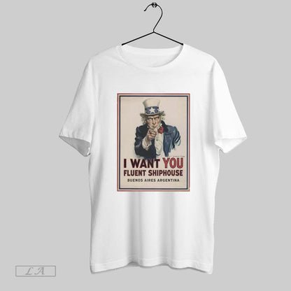 Original Uncle Sam I Want You Fluent Shiphouse Buenos Aires Argentina