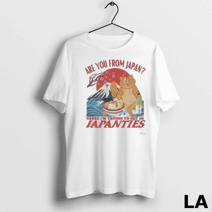 Original Unethical Threads Are You From Japan Japanties Ladies Tee