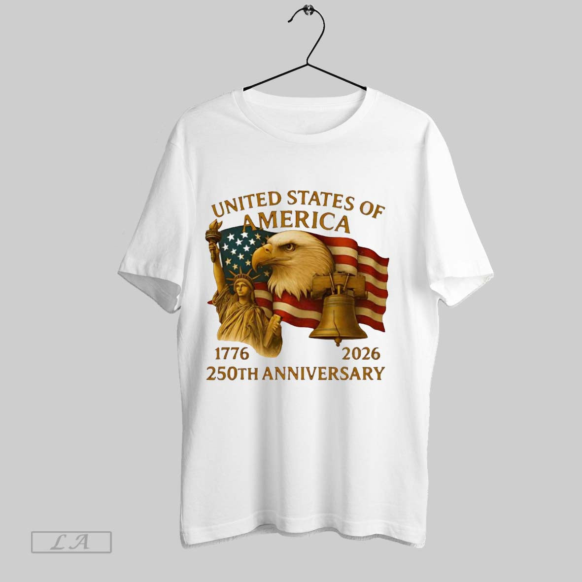Original United States America 1776 2026 250Th Anniversary Long