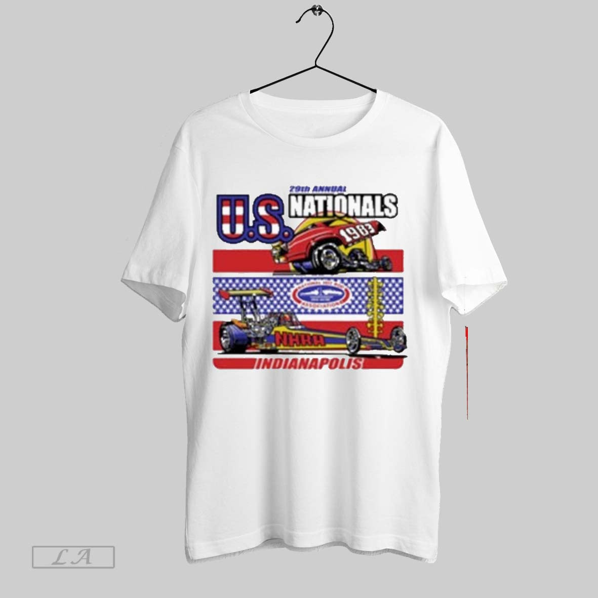 Original Us 29Th Annual Nationals Indianapolis 1983 Racing Shirt