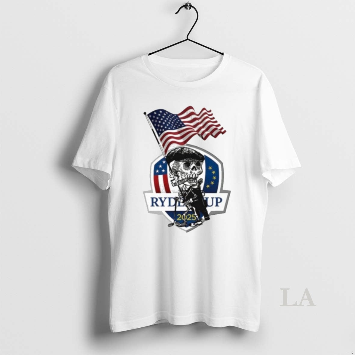 Original Usa Flag Ryder Cup 2025 Skull Shirt Classic Style
