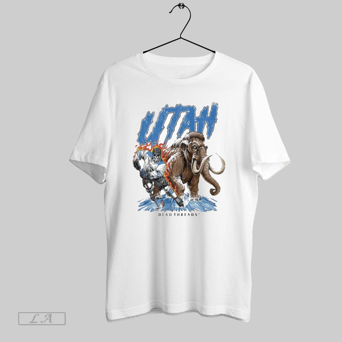 Original Utah Mammoth Dead Threads Skeleton Long Sleeve Elegant